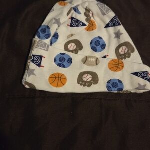 Sports Themed Baby Beanie